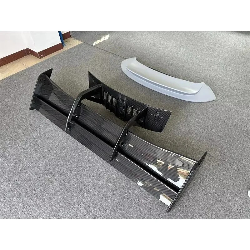 For  Carrera 911 992 2020 2021 2022 2023 Upgrade GT3RS Style Carbon Fiber Material Rear Spoiler Wing Accessories Parts